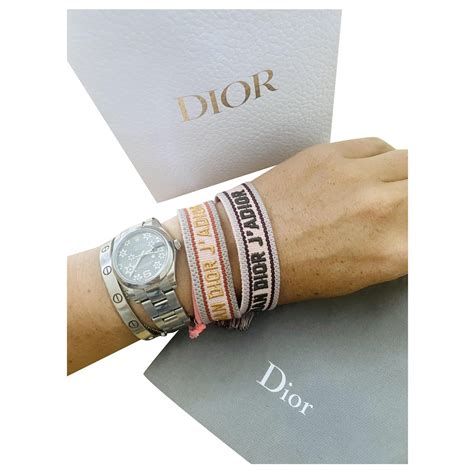 bracelet dior femme prix|authentic christian dior bracelets.